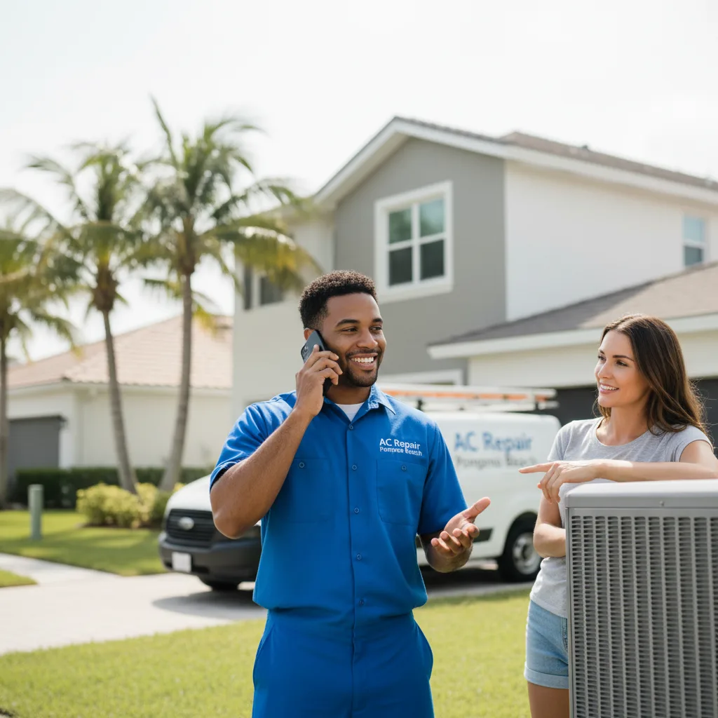 AC Repair Pompano Beach customer support in Renton